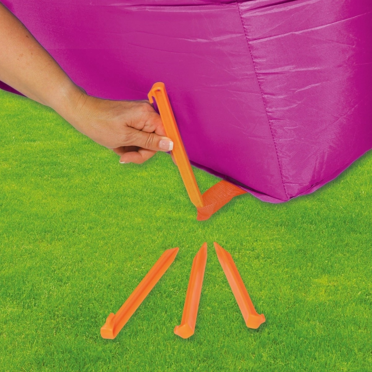 Plum Rocket Bouncer With Inflator & Storage Bag Multicolour 3Y+ 