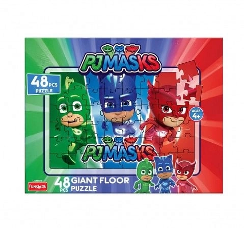 Funskool Pj Masks 48Pcs Giant Floor Puzzle 48 Pcs, 2Y+ (Multicolor)