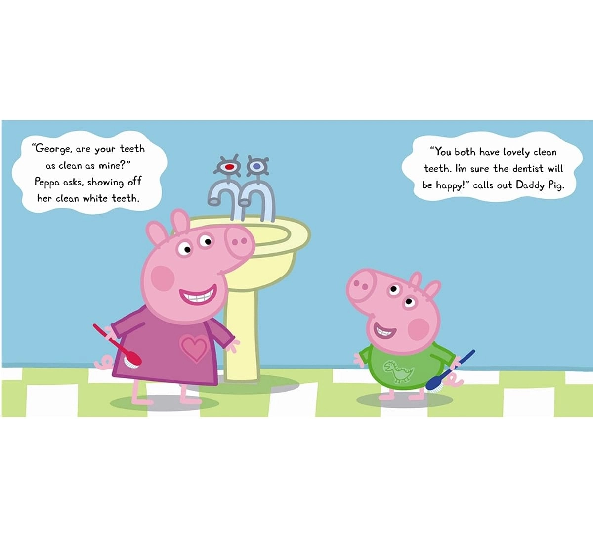 Peppa Pig Dentist Trip Soft Cover Multicolour 3Y+