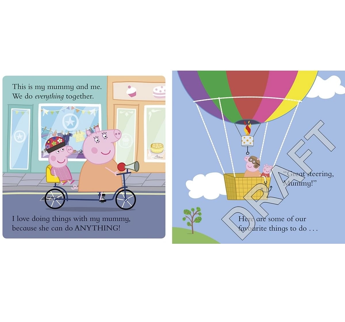 Peppa Pig My Mummy and Me Soft Cover Multicolour 3Y+