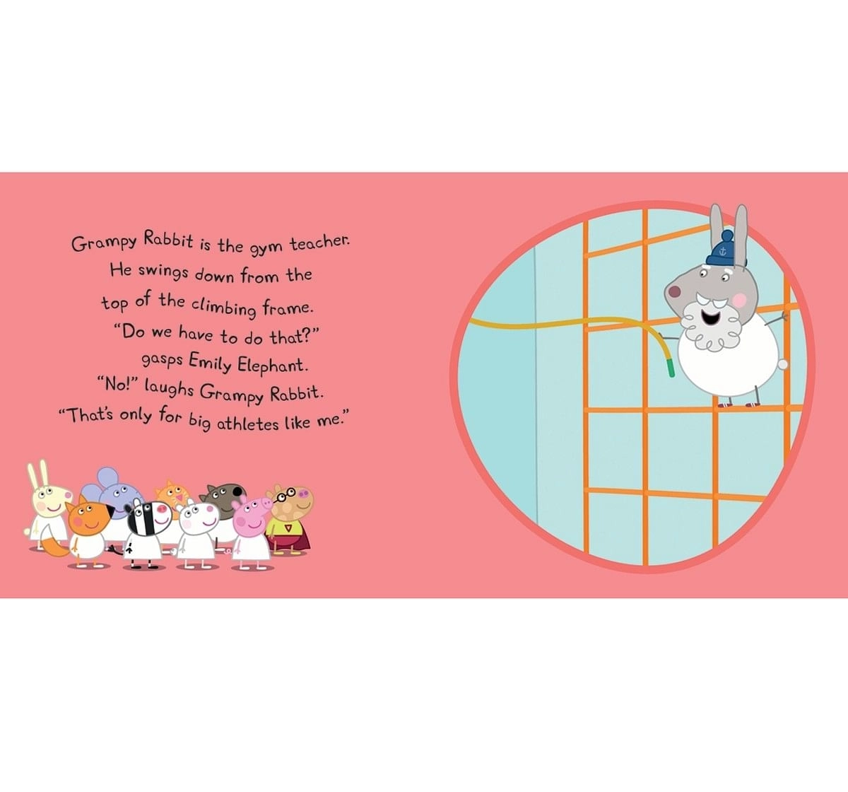 Peppa Pig Peppa's Gym Class Soft Cover Multicolour 3Y+