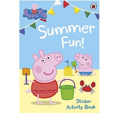 Peppa Pig Summer Fun! Sticker Activity Soft Cover Multicolour 3Y+