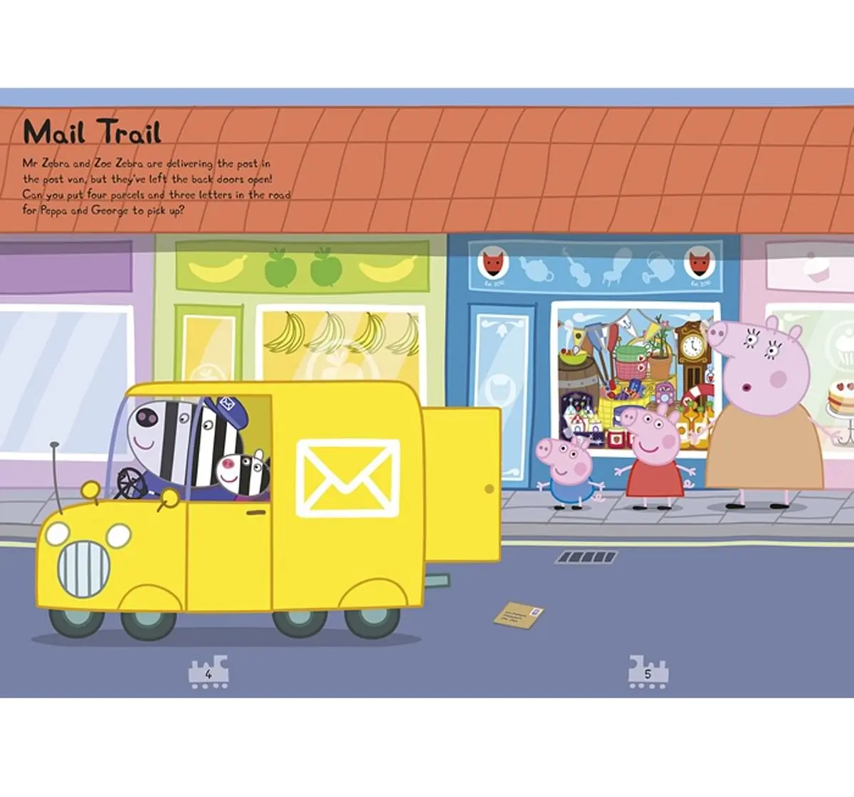 Peppa Pig On the Move! Sticker Activity Soft Cover Multicolour 3Y+