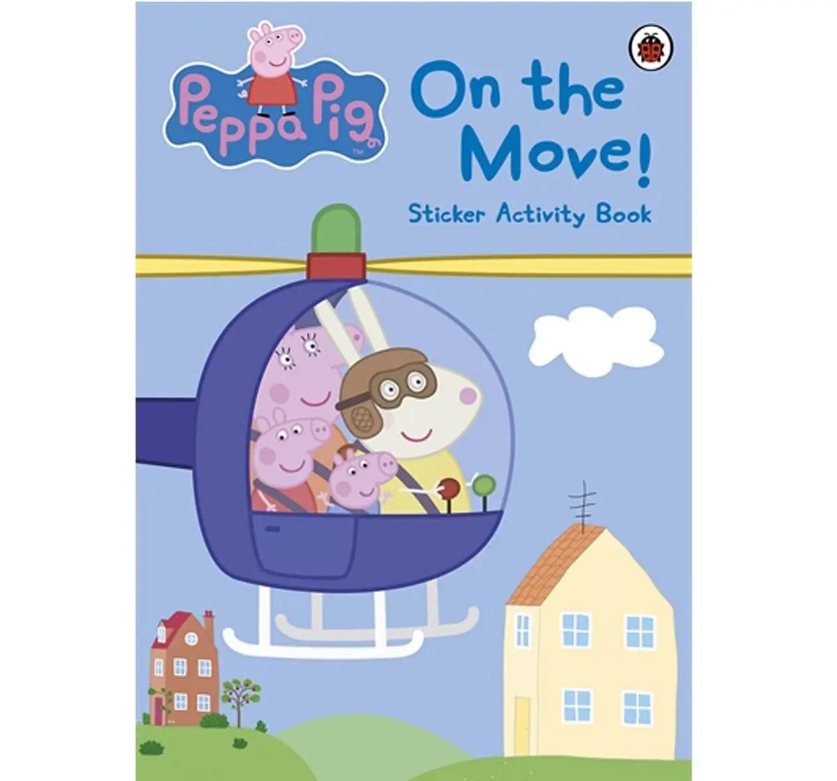 Peppa Pig On the Move! Sticker Activity Soft Cover Multicolour 3Y+