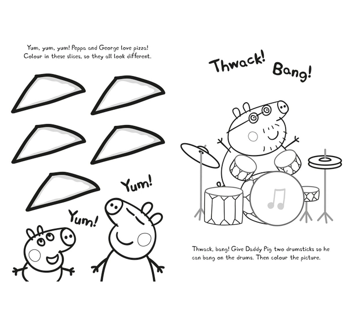 Peppa Pig Doodle with Peppa Soft Cover Multicolour 3Y+