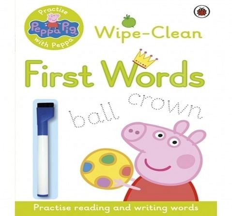Peppa Pig : Practise with Peppa :  Wipe:, 16 Pages Book by Ladybird, Paperback