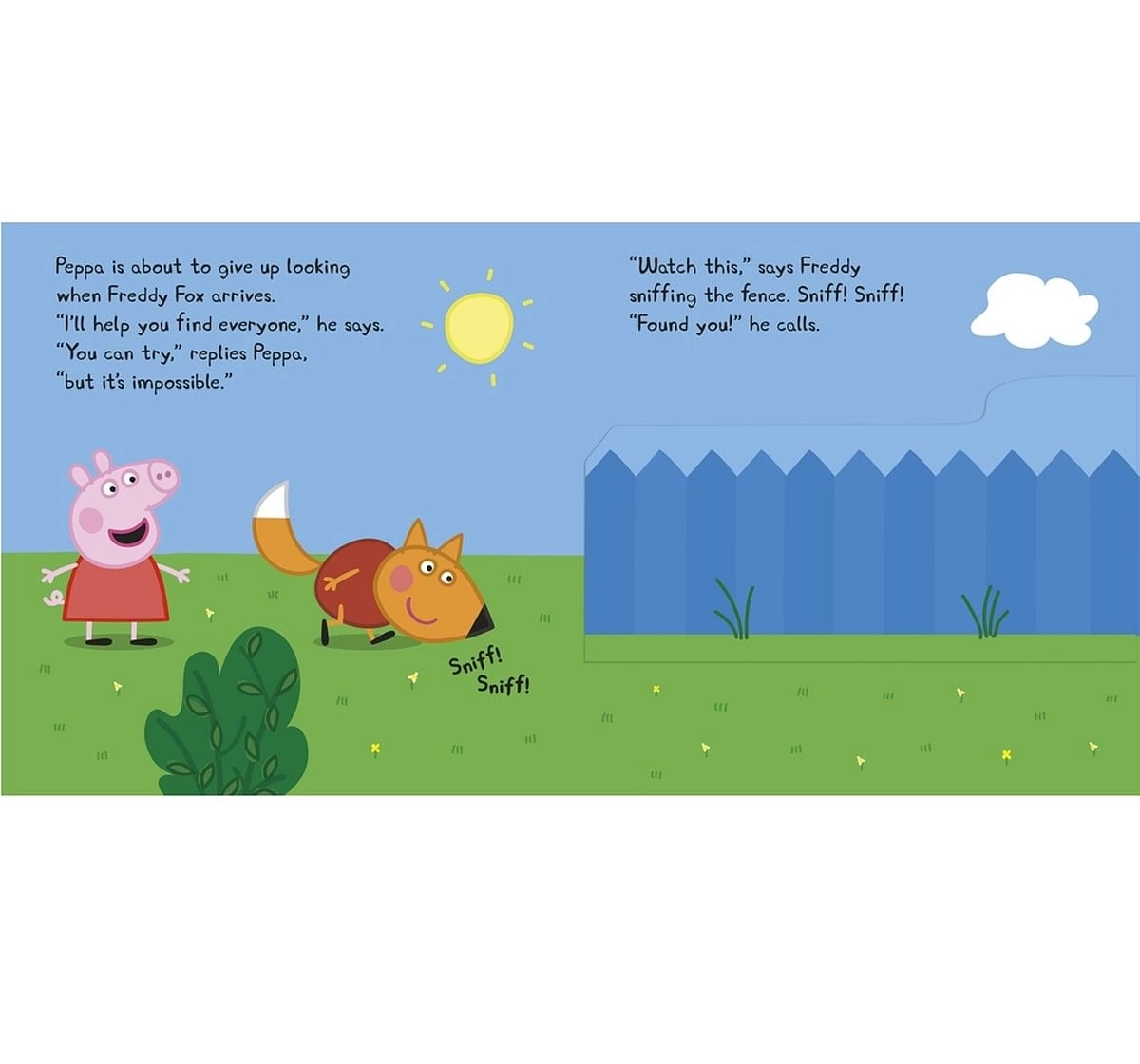 Peppa Pig Hide and Peek Soft Cover Multicolour 3Y+