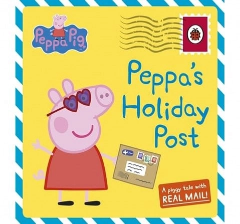 Peppa's Holiday Post, 52 Pages Book by Ladybird, Hardback