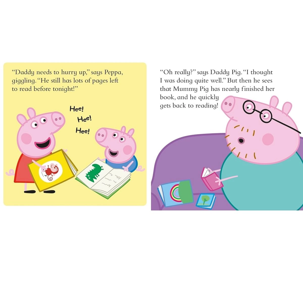 Peppa Pig Peppa Loves Reading Soft Cover Multicolour 3Y+