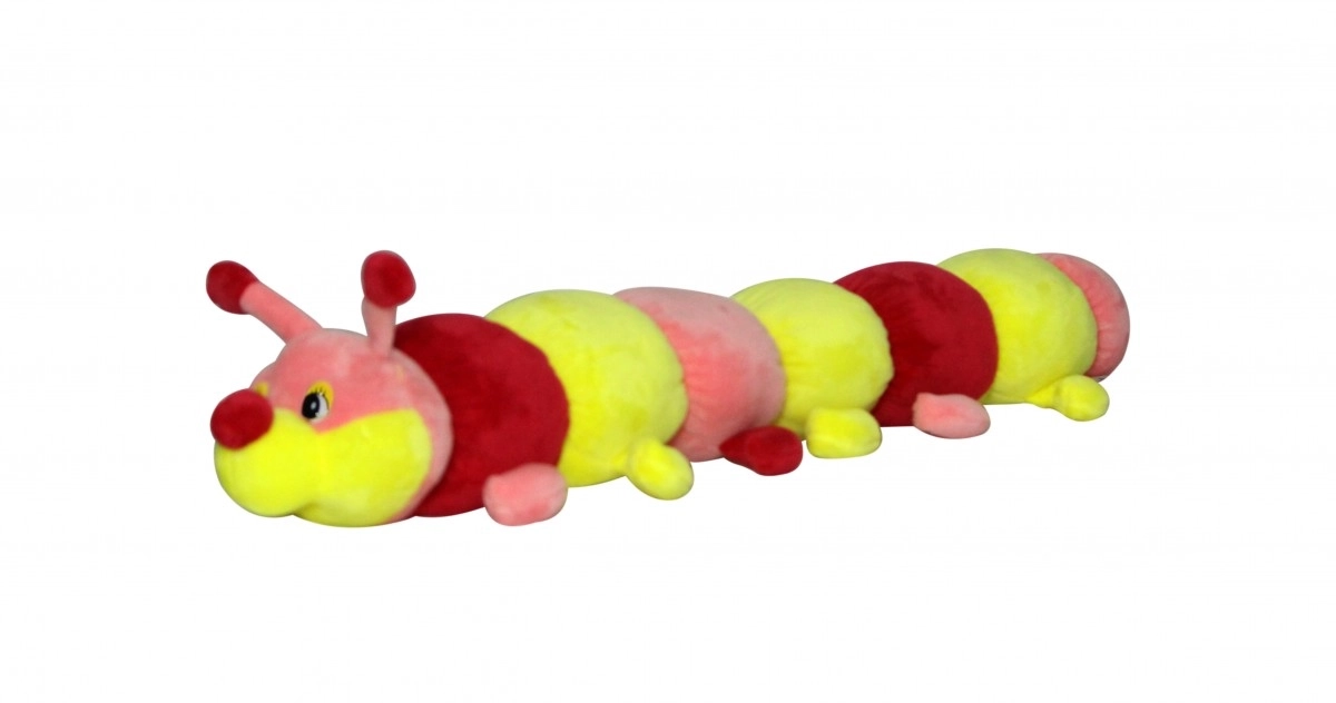 Softbuddies Caterpillar Soft Toys For Kids, 3M+, 24Inch, Multicolour