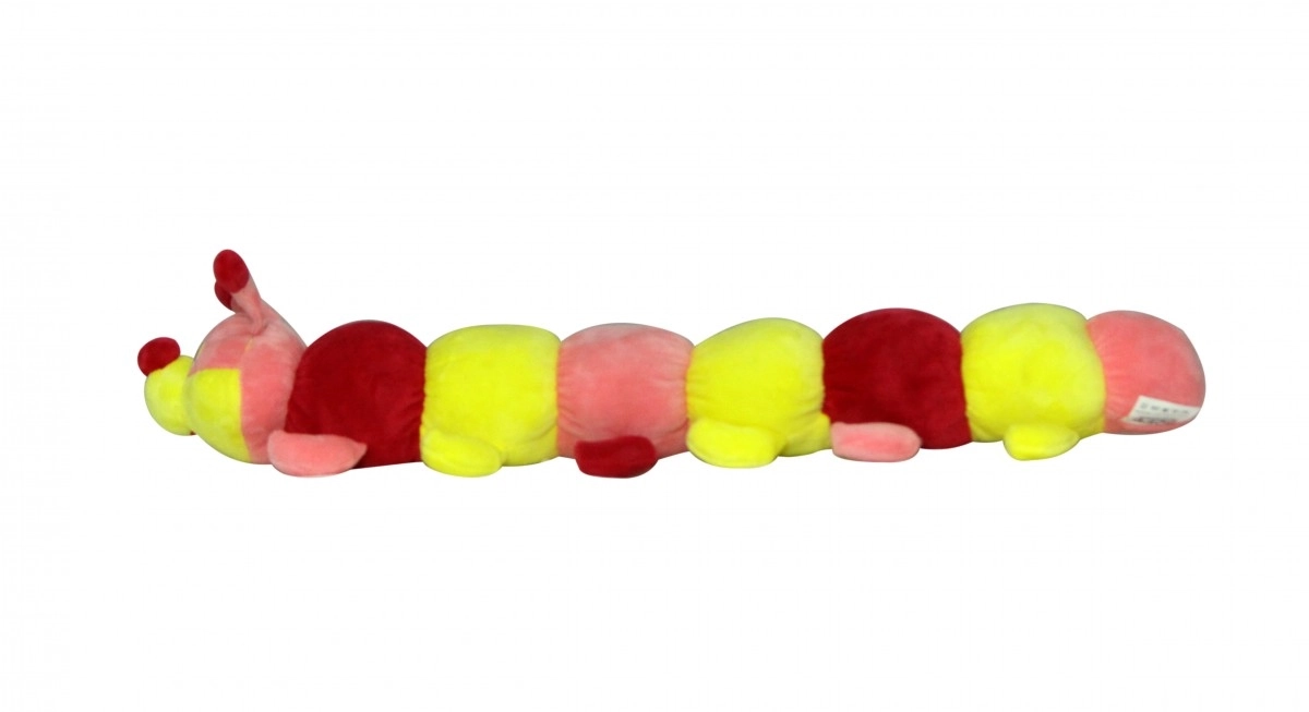 Softbuddies Caterpillar Soft Toys For Kids, 3M+, 24Inch, Multicolour
