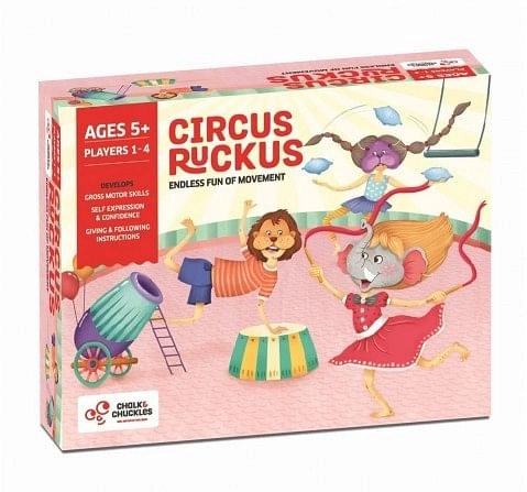 Chalk and Chuckles Circus Ruckus ,  4Y+