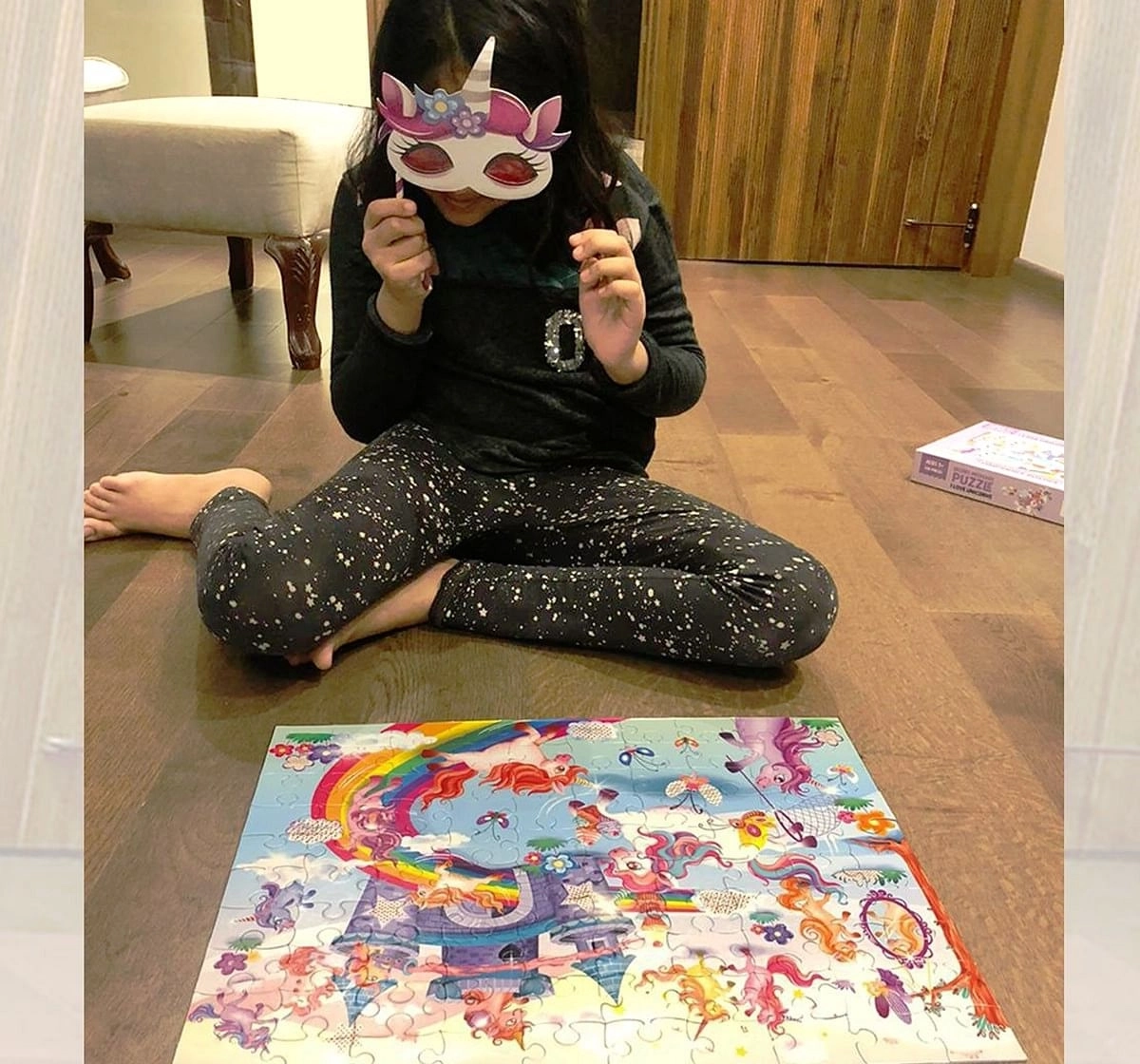 Chalk and Chuckles I Love Unicorns Jigsaw Puzzle,  4Y+