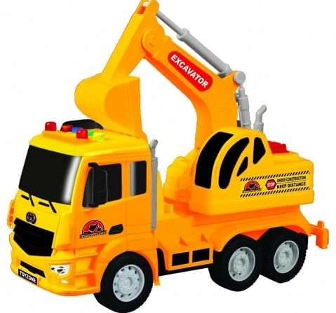 Toyzone Excavator With Bucket, 3Y+