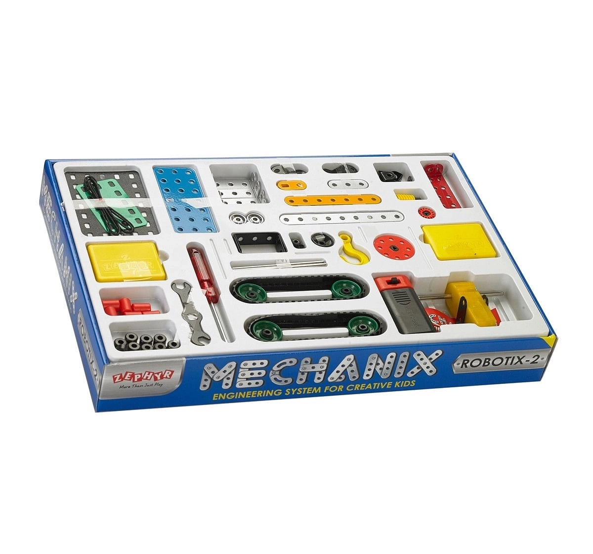 Mechanix Robotix 2 Motorized Educational Toy Metal Construction set Multicolor 7Y+