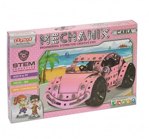 Mechanix Carla DIY STEM Toy Metal Construction set Multicolor 7Y+