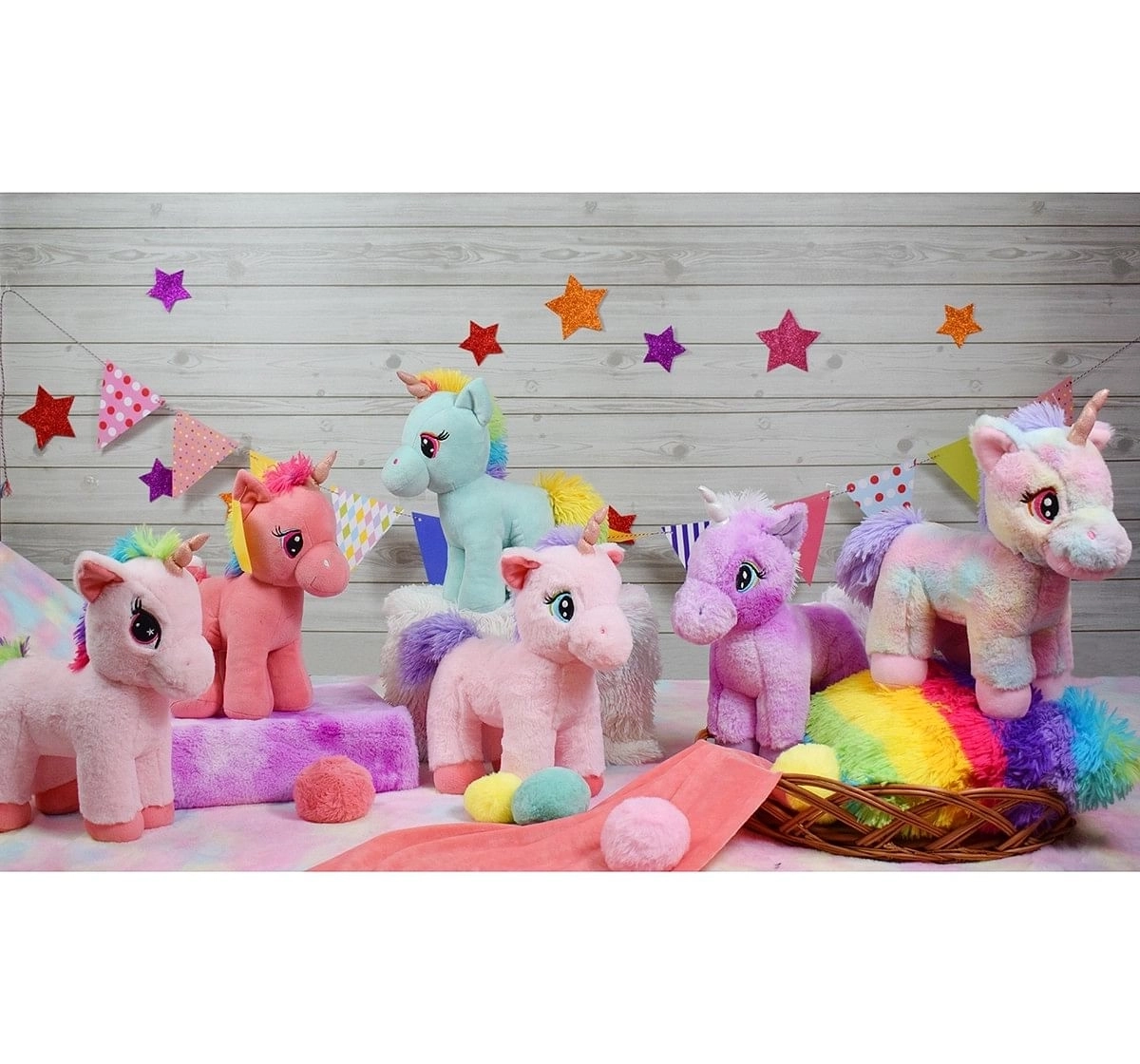 hamleys unicorn soft toy