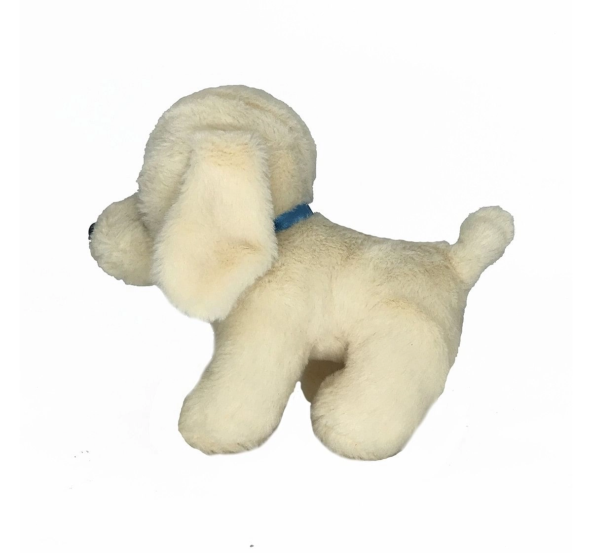 Dimpy Toys Dog With Collar Beige,  3Y+(Beige)