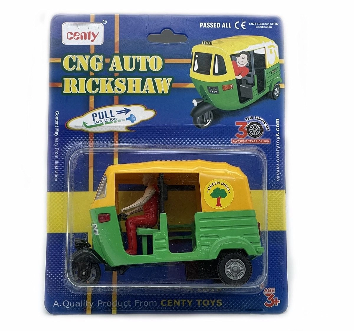 Centy CNG Auto Rickshaw Multicolor 3Y+