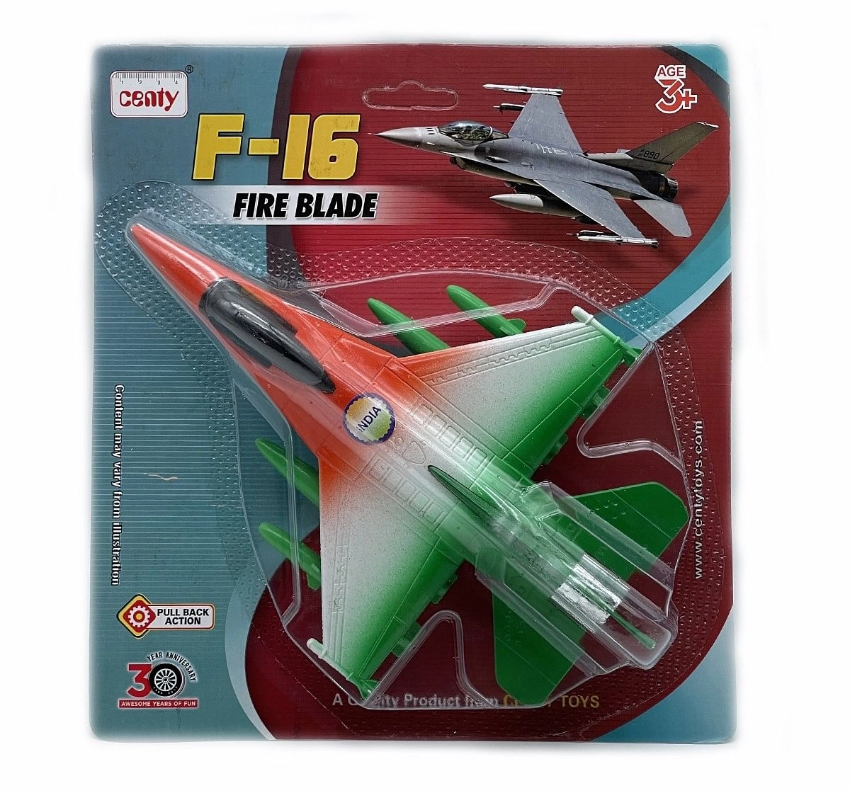 Centy F 16 Fire Blade Multicolor 3Y+