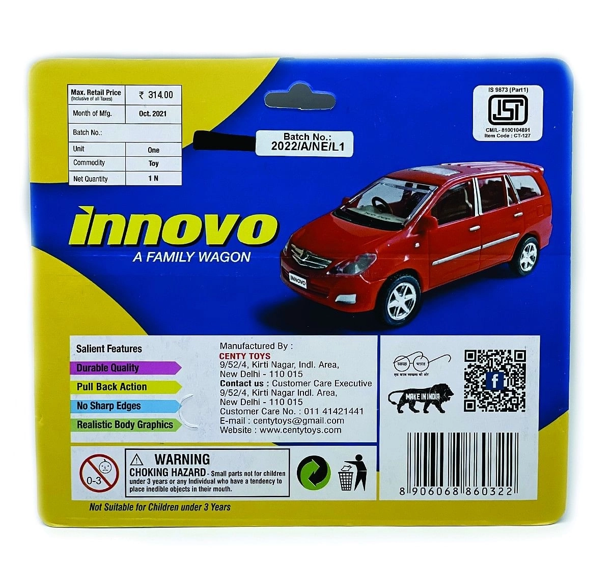 Centy Innovo Multicolor 3Y+