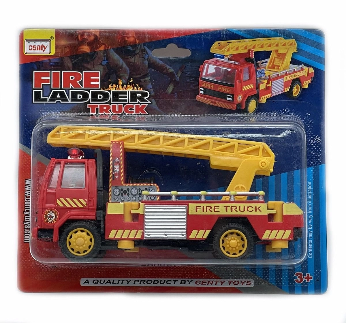 Centy Fire Ladder Truck Multicolor 3Y+