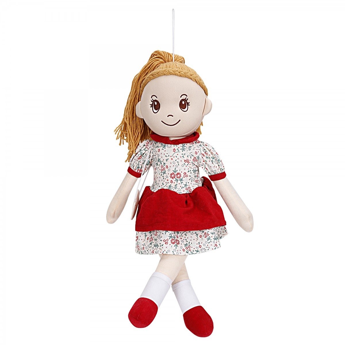 Red best sale dress doll