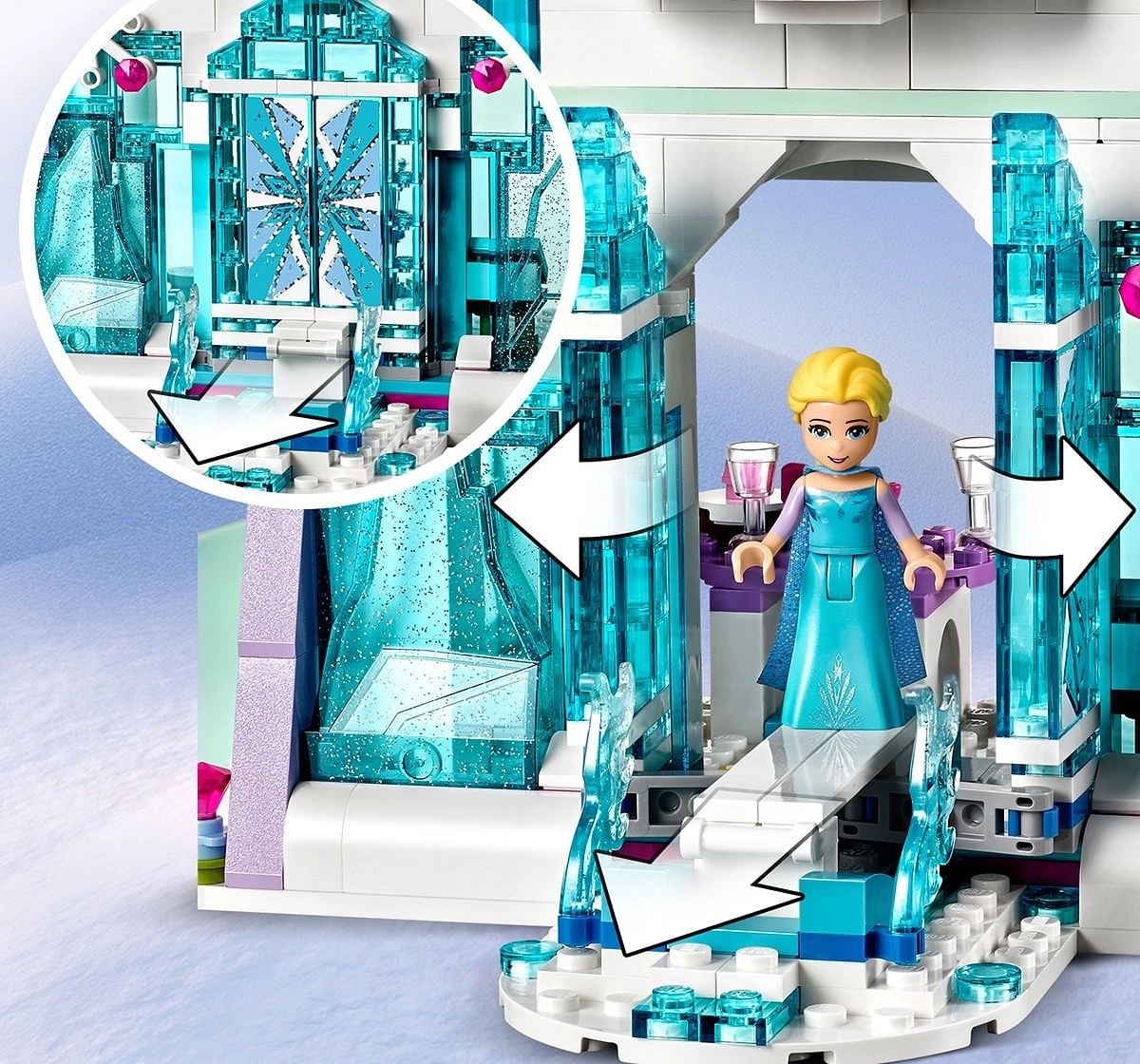 Lego Elsa'S Magical Ice Palace V29,  6Y+, (Multicolor)