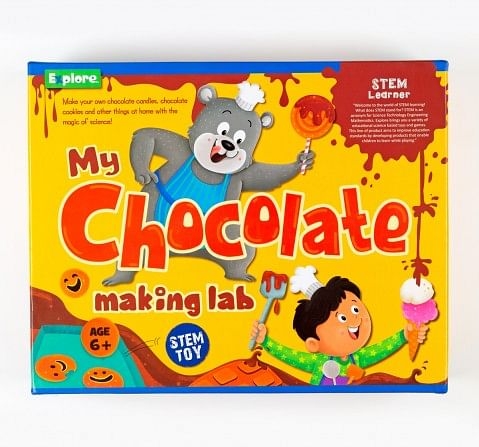 Eksploe My Chocolate Making Lab STEM Activity Kit Multicolor 8Y+