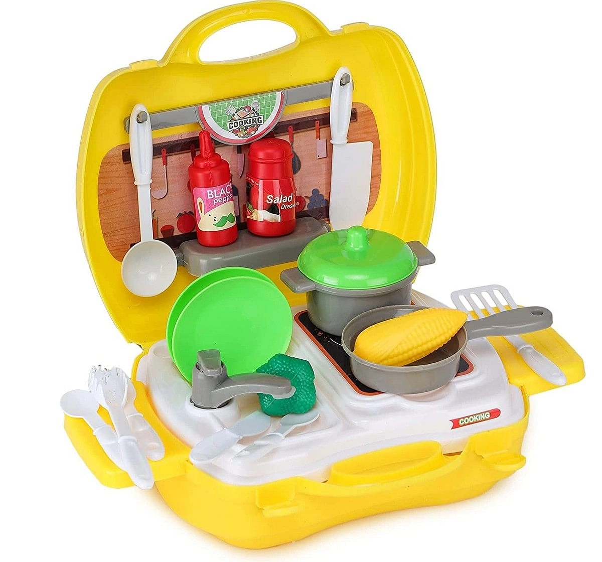 Webby Kitchen Set for kids,  3Y+ (Multicolour)