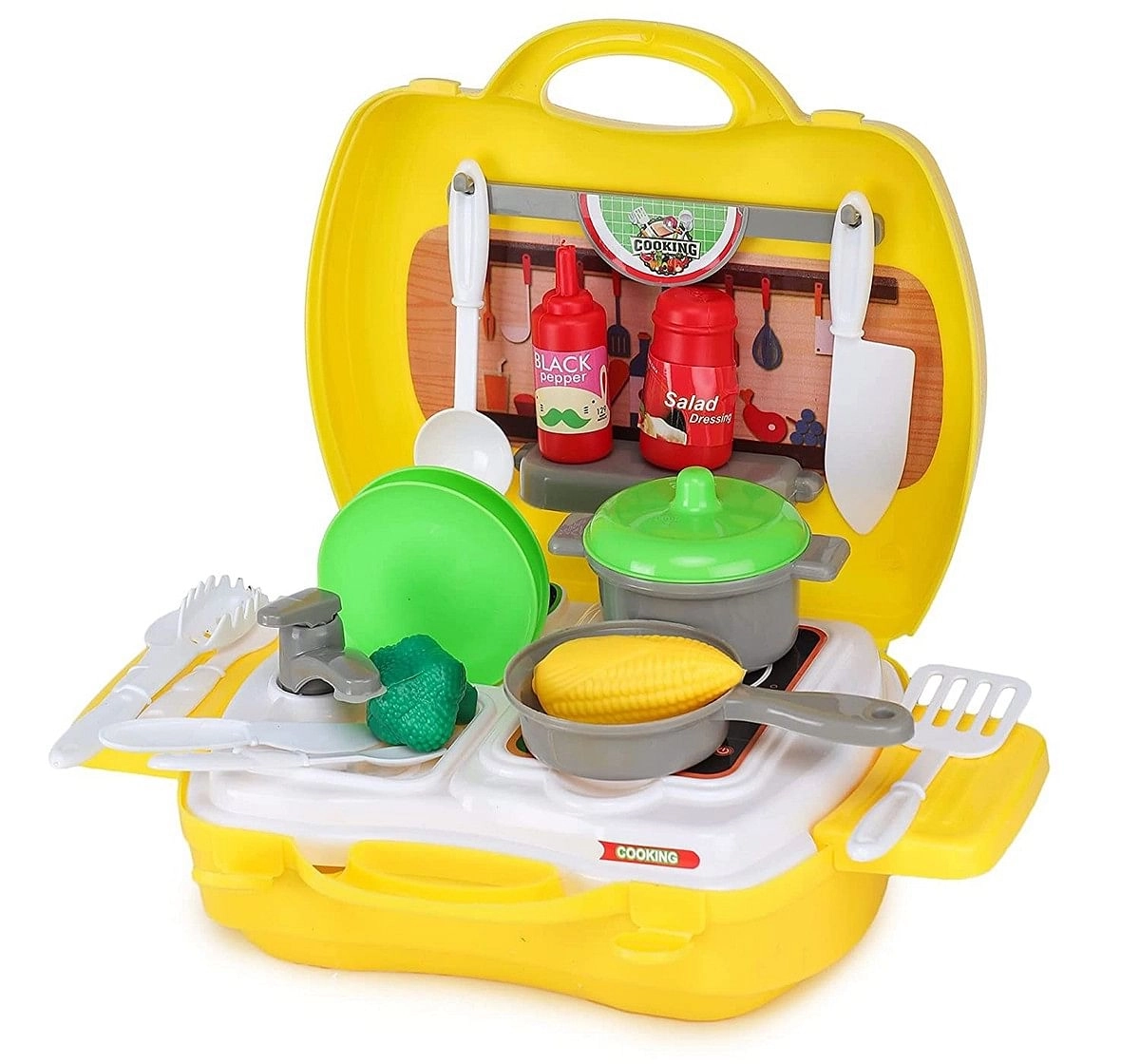 Webby Kitchen Set for kids,  3Y+ (Multicolour)