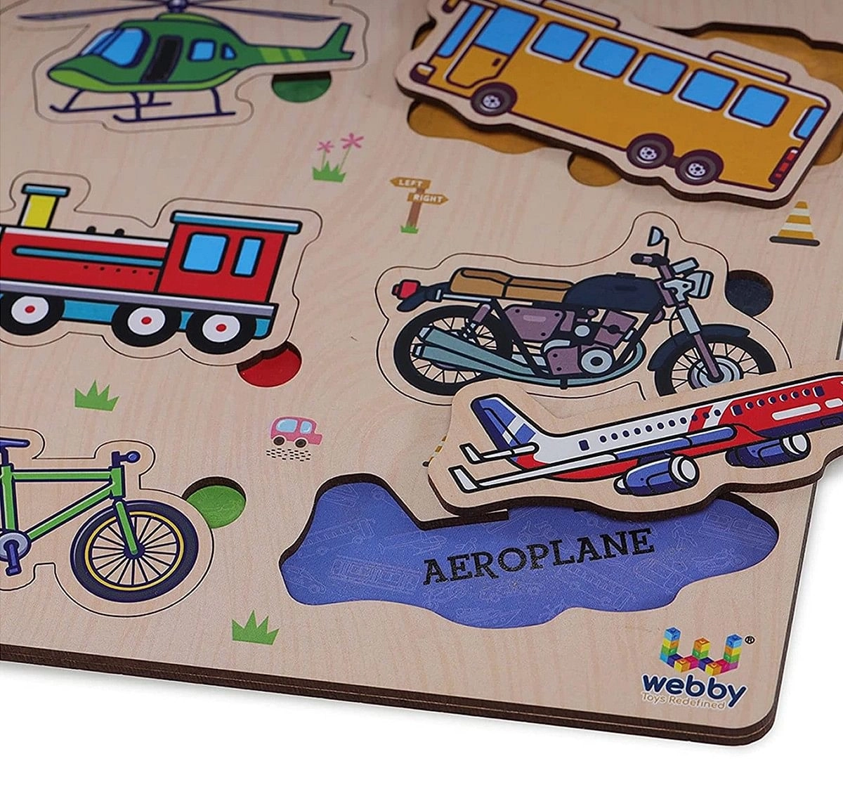 Webby Public Transport Education,  3Y+ (Multicolour)