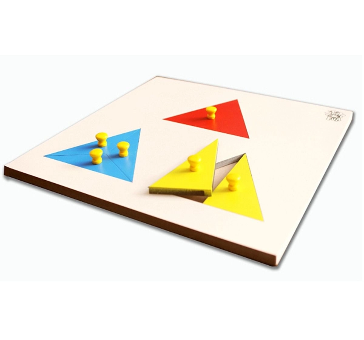 Skillofun Parts Of Triangle Tray Multicolour 2Y+
