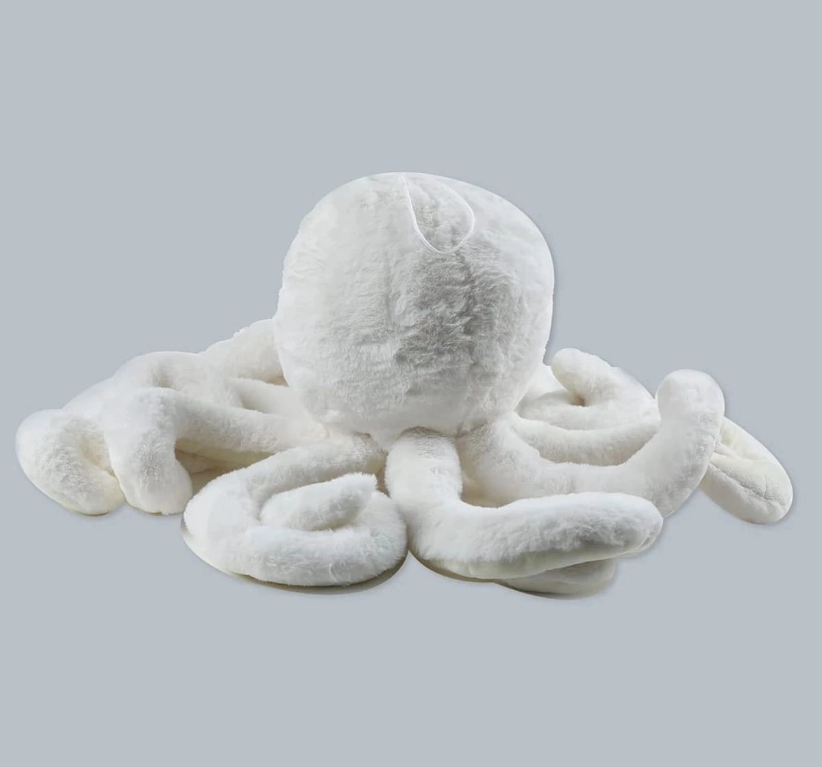 Webby Giant Stuffed Octopus Soft Toys White 3Y+