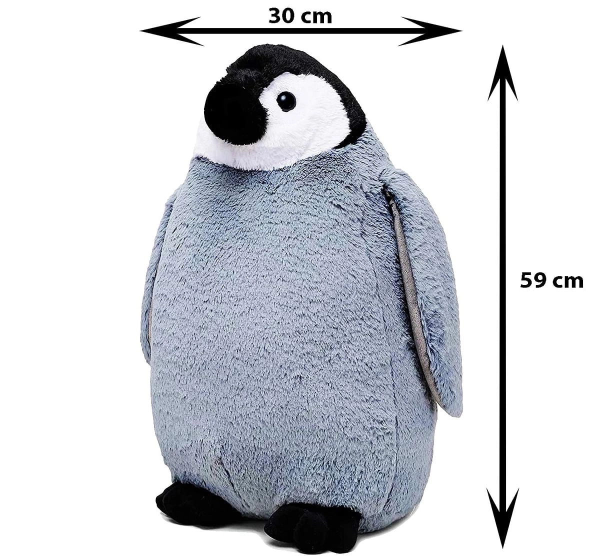 Cute Penguin Soft Plush Toy by Webby, 60 cm, Multicolor