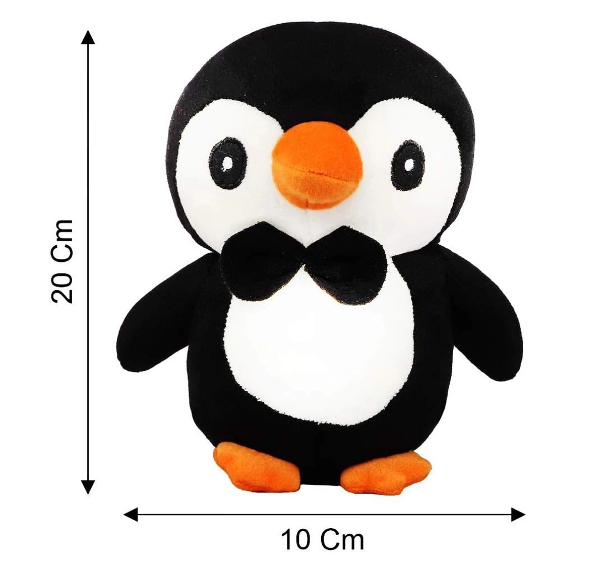 Bearington Slick Small Plush Penguin Stuffed Animal, 6 Inches