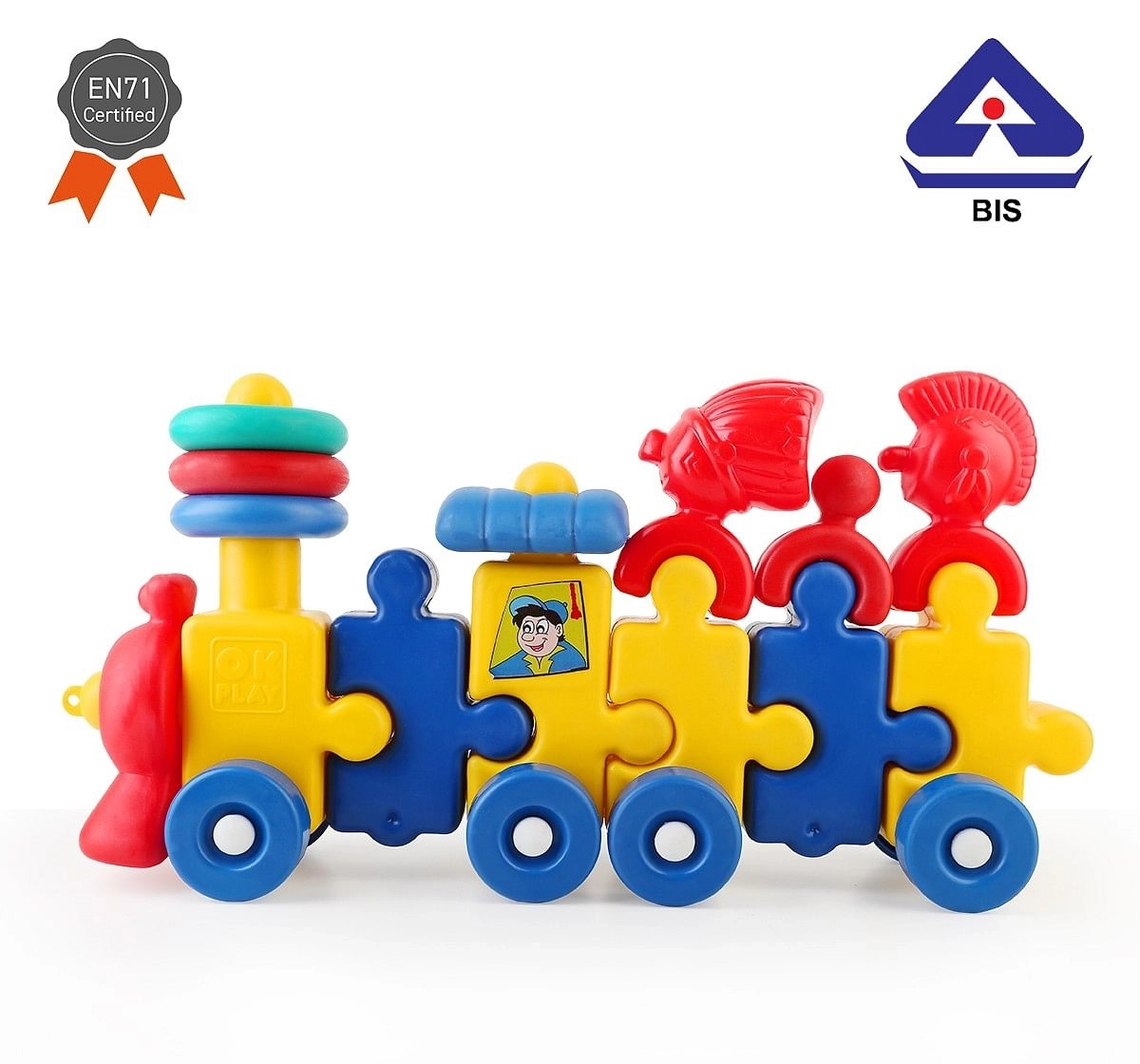 Ok Play My First Train for Kids Train for baby Multicolor 18M+