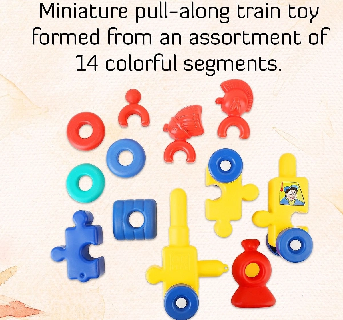 Ok Play My First Train for Kids Train for baby Multicolor 18M+