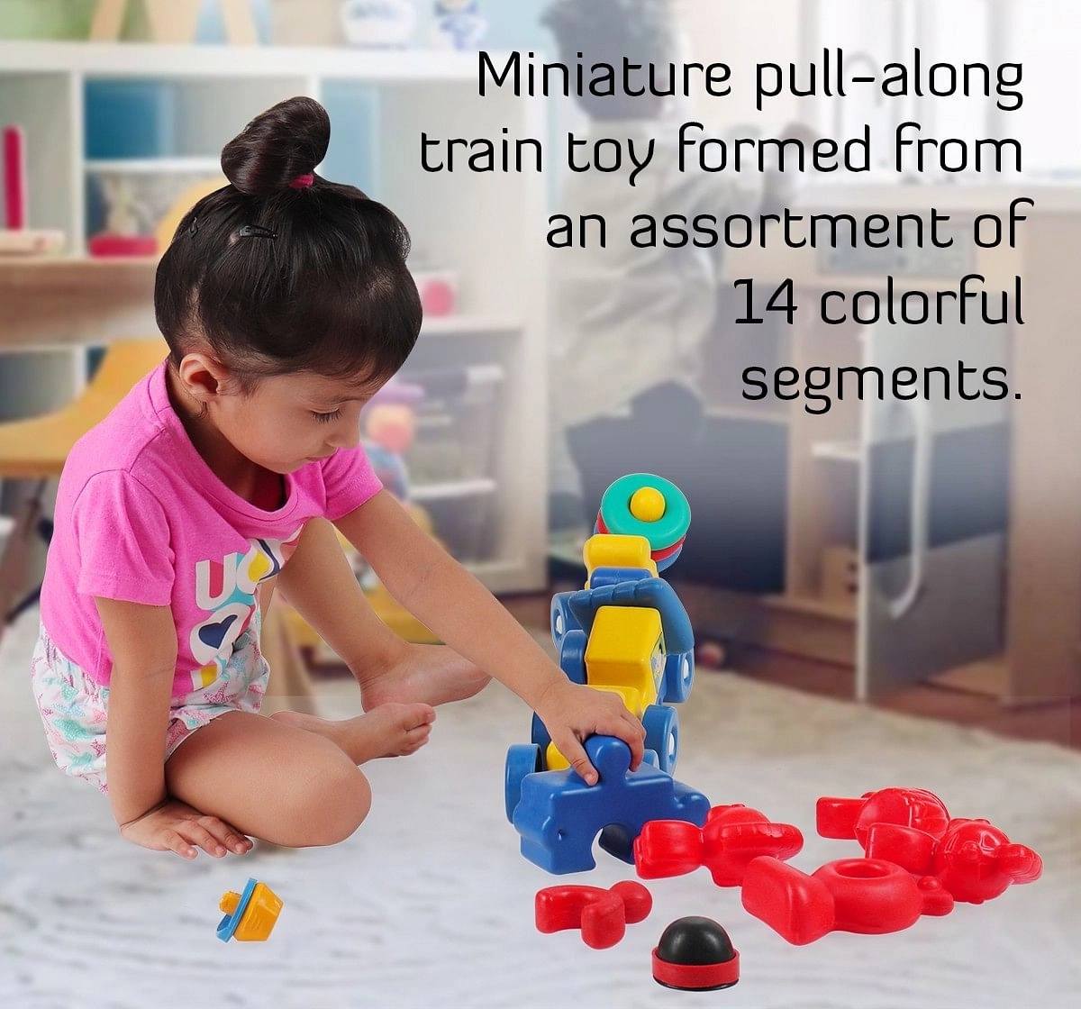 Ok Play My First Train for Kids Train for baby Multicolor 18M+