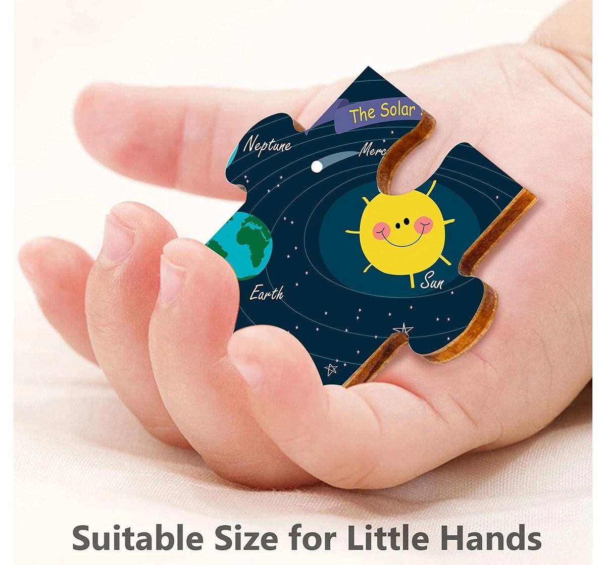 Webby Solar System Wooden Puzzle 40 Pcs,  3Y+ (Multicolour)