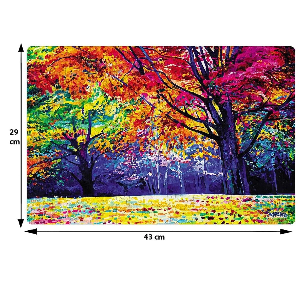 Webby Autumn Forest Puzzle 252pcs,  6Y+ (Multicolour)