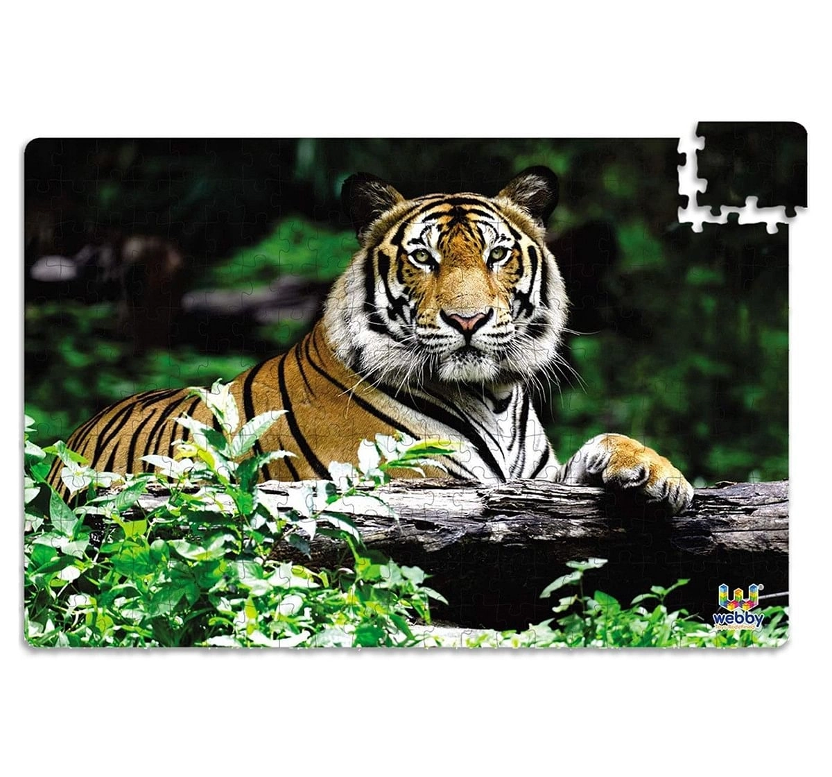 Webby Indian Bengal Tiger Puzzle 252pcs,  6Y+ (Multicolour)