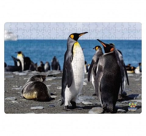 Webby Penguins on Seashore Puzzle 252pcs,  6Y+ (Multicolour)