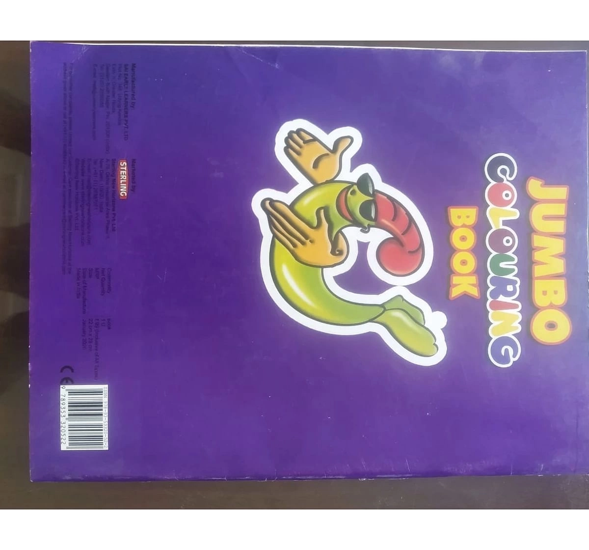 Sterling Horizons Jumbo Colouring Book Multicolour 3Y+