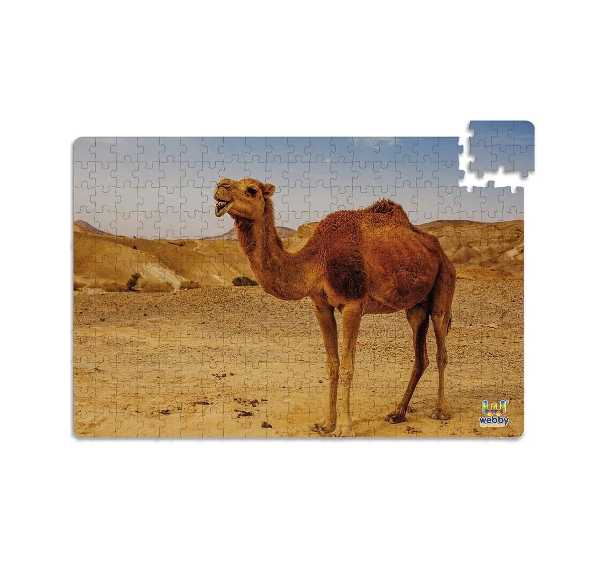 Webby Camel in Desert 252 Pieces Wooden Puzzle for Kids 6Y+, Multicolour