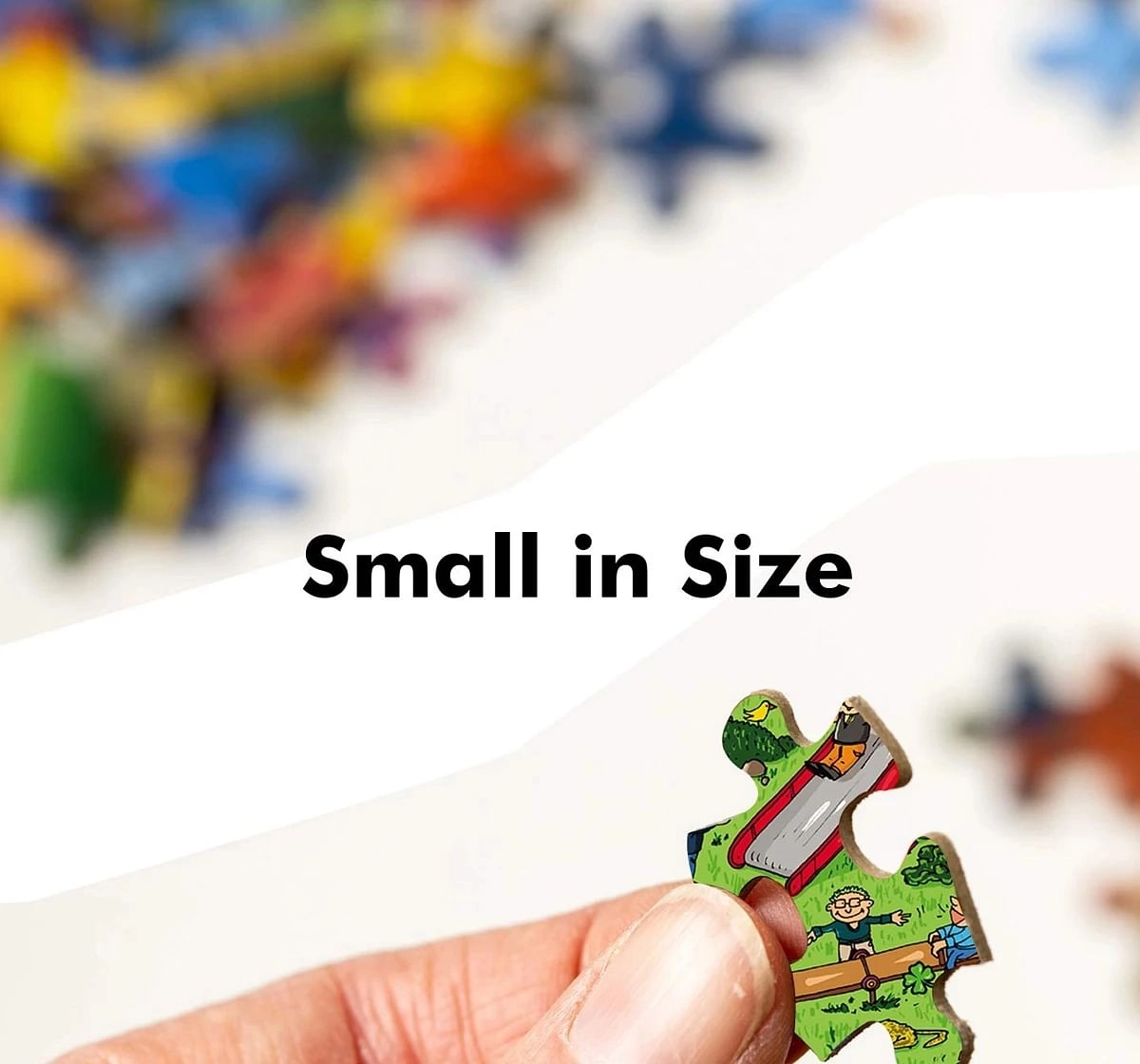 Webby City Park 252 Pieces Wooden Puzzle for Kids 6Y+, Multicolour