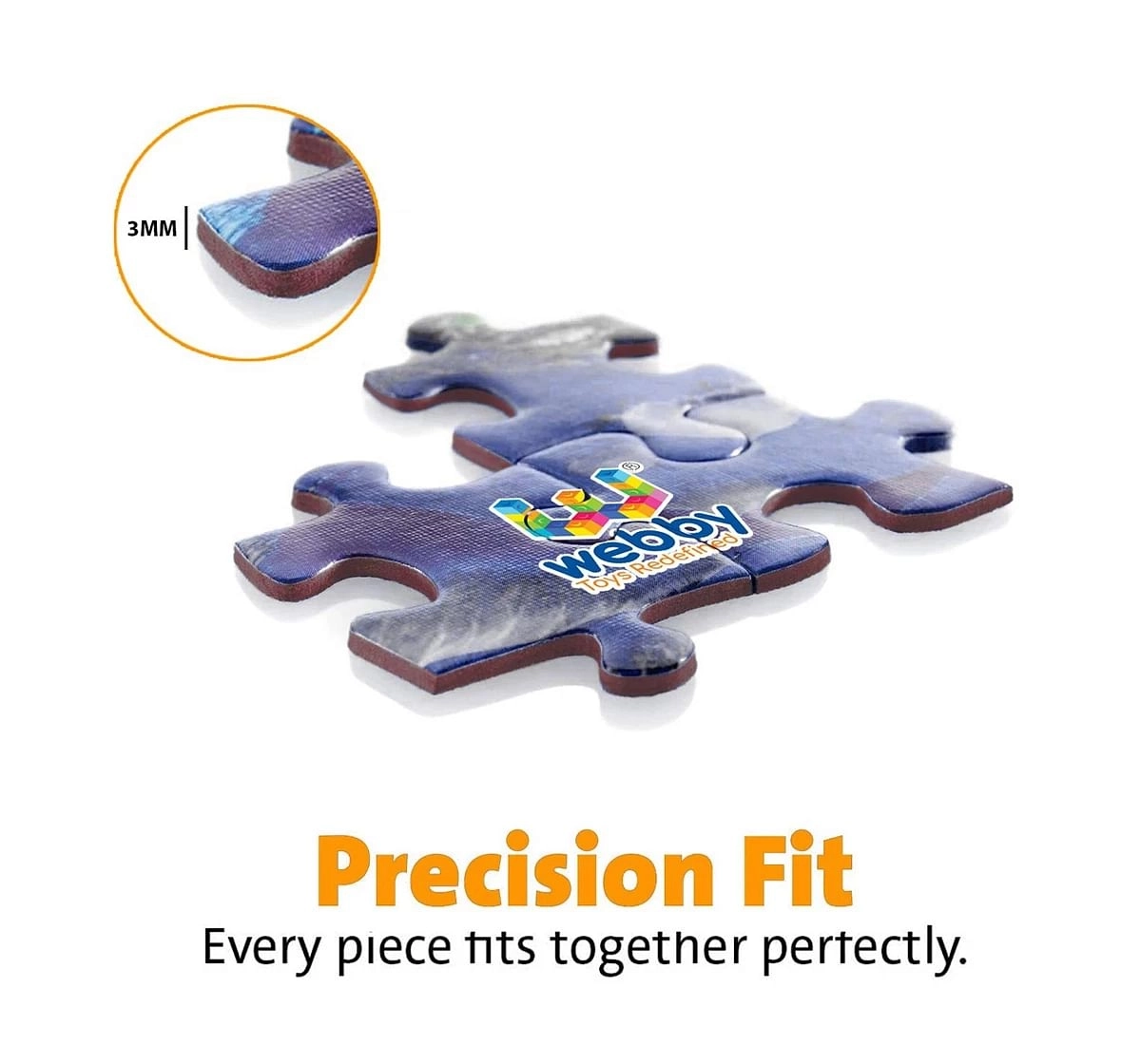 Webby City Park 252 Pieces Wooden Puzzle for Kids 6Y+, Multicolour
