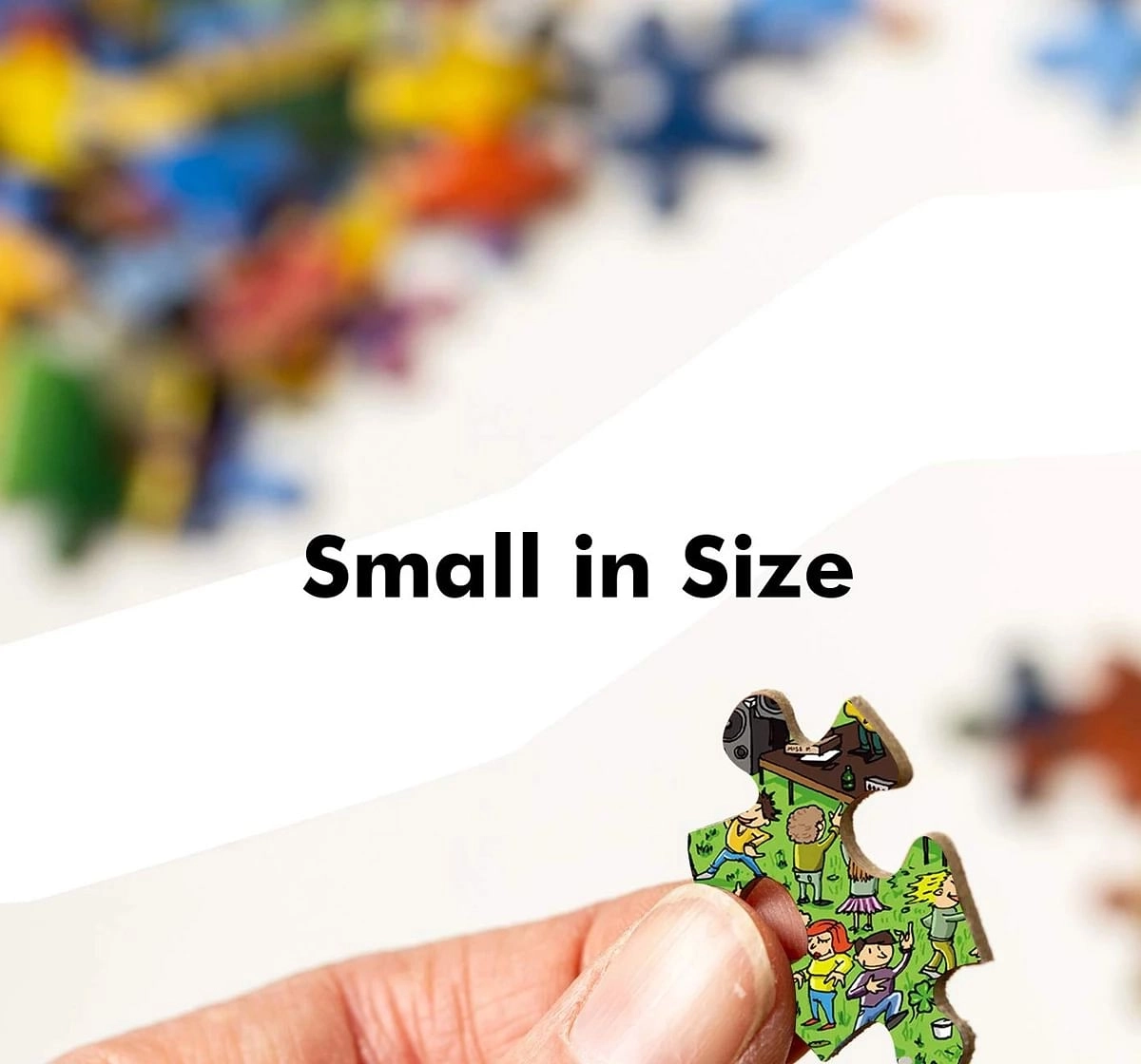 Webby Local Festival 252 Pieces Wooden Puzzle for Kids 6Y+, Multicolour