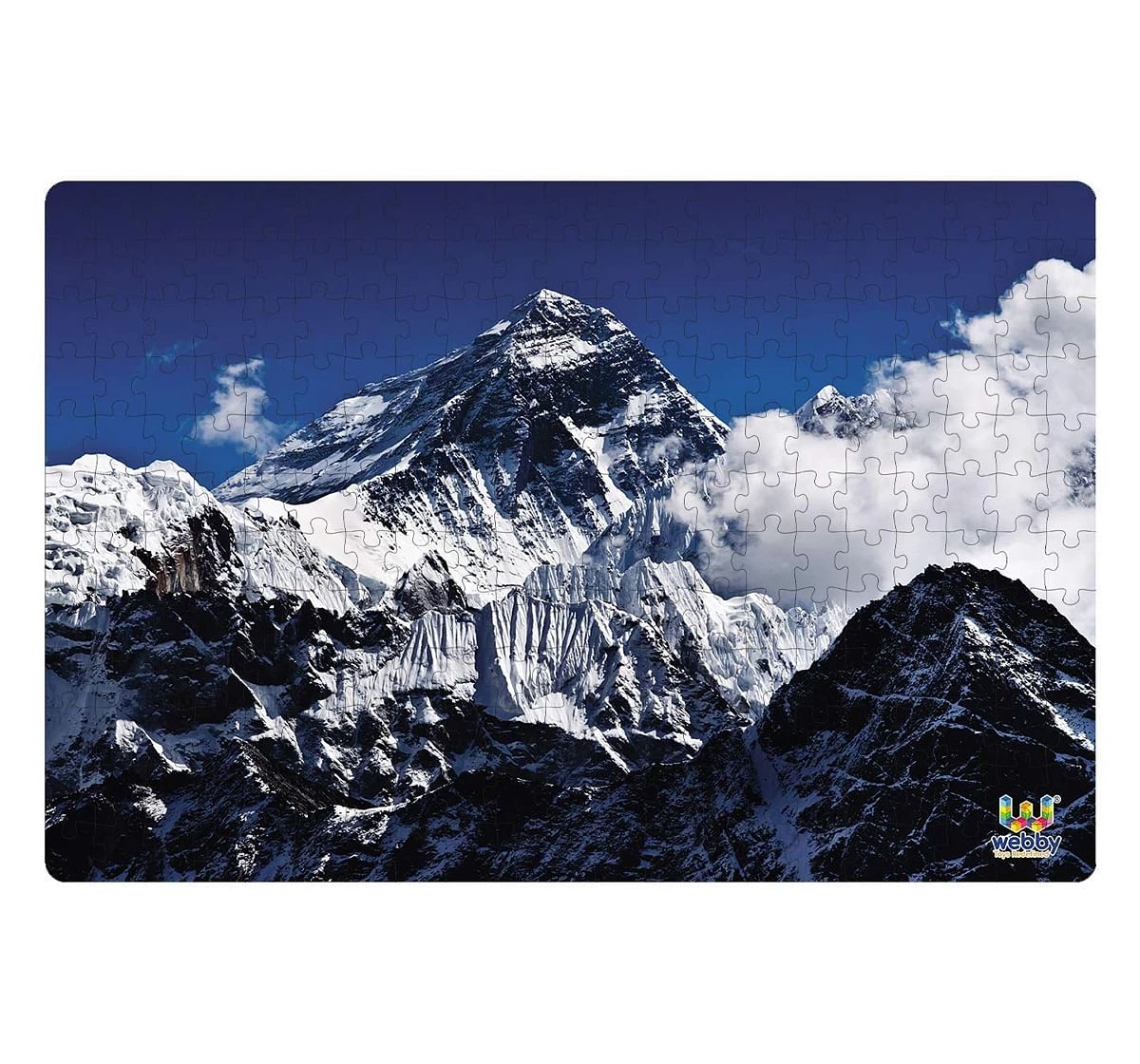 Webby Mount Everest 252 Pieces Wooden Puzzle for Kids 6Y+, Multicolour