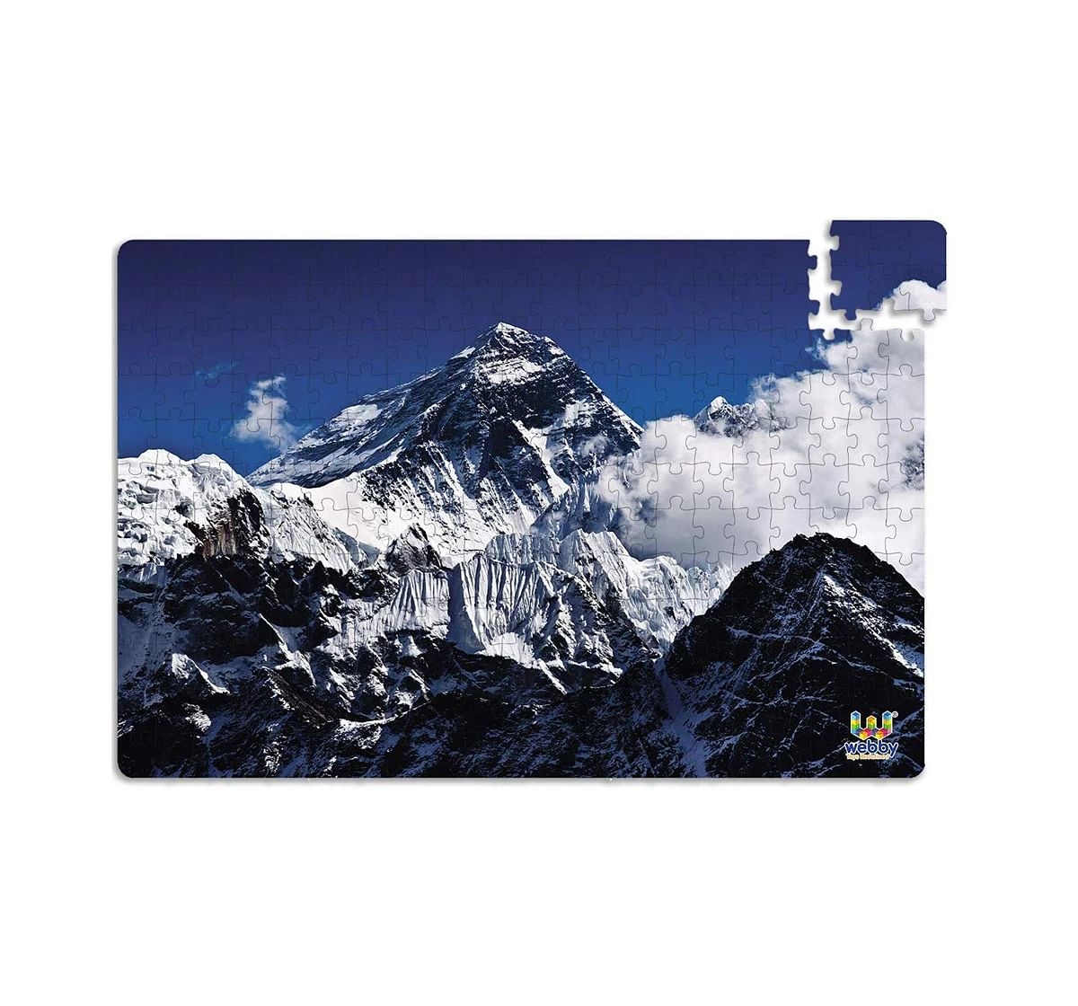 Webby Mount Everest 252 Pieces Wooden Puzzle for Kids 6Y+, Multicolour